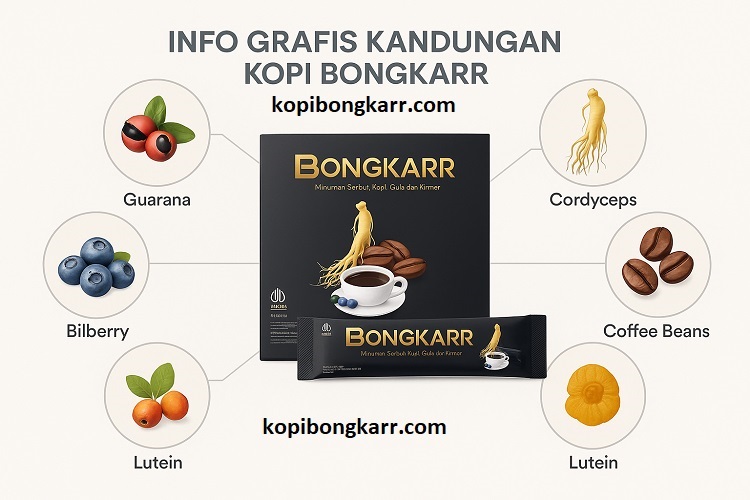 info grafis kandungan kopi bongkar produk vitalitas pria dan kami jual kopi bongkar original 100% asli