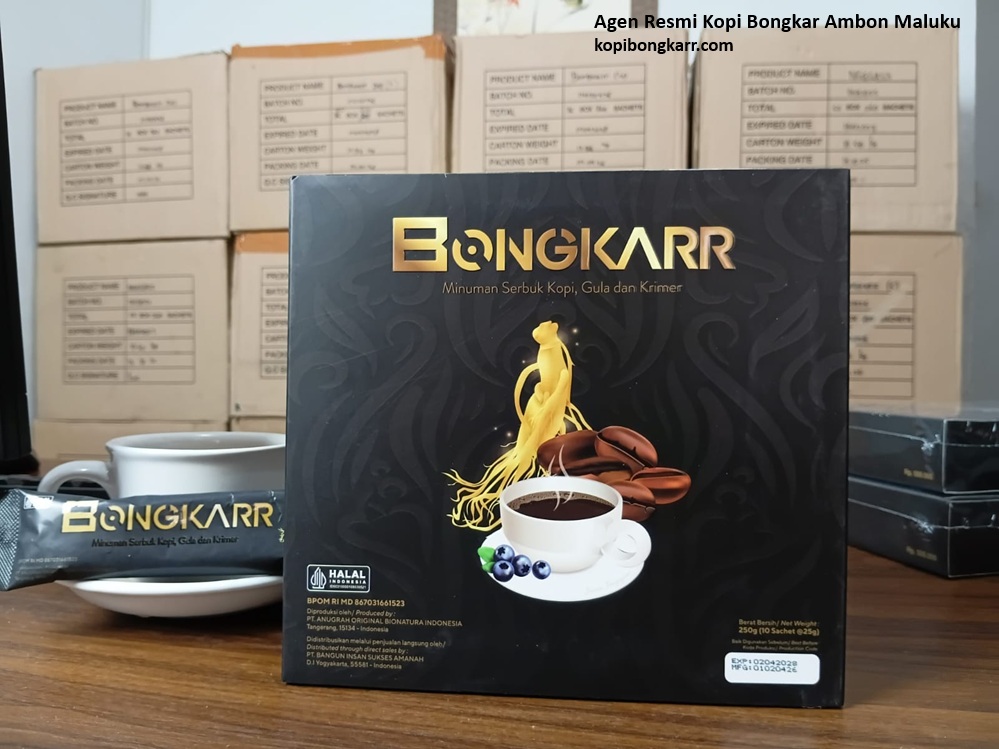 agen resmi kopi bongkar ambon maluku melayani pembelian eceran dan grosir siap kirim ke seluruh wilayah ambon maluku.