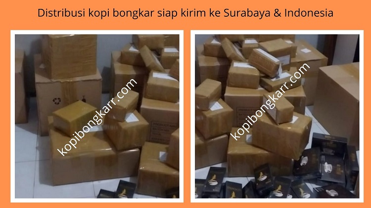 dokumentasi agen kopi bongkar surabaya