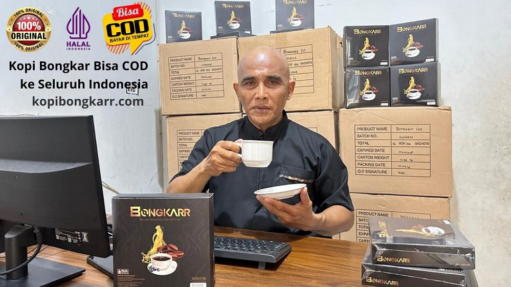 Foto asli kopi bongkar bisa cod ke seluruh indonesia gratis ongkir
